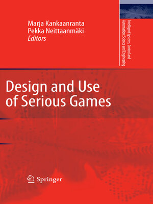 cover image of Design and Use of Serious Games